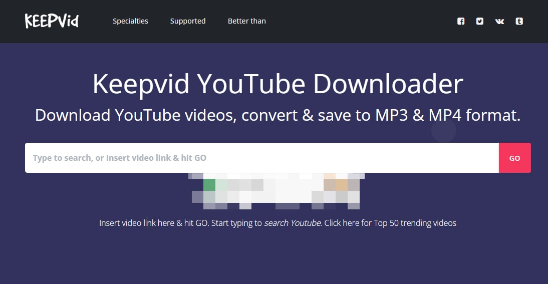 MP4 Music Downloader-KeepVid