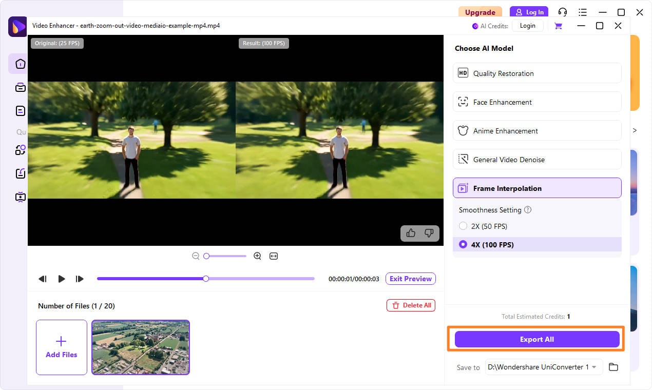 export video
