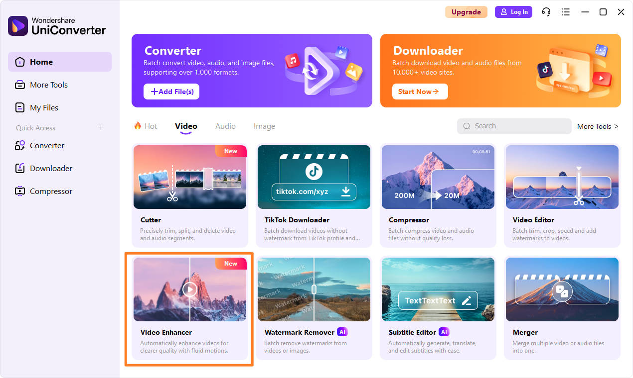 open video enhancer