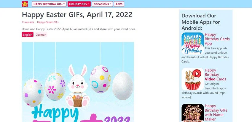 easter gif Funimada