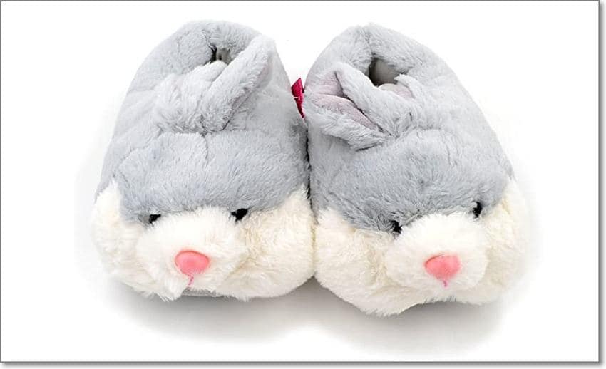 Bunny slide slippers
