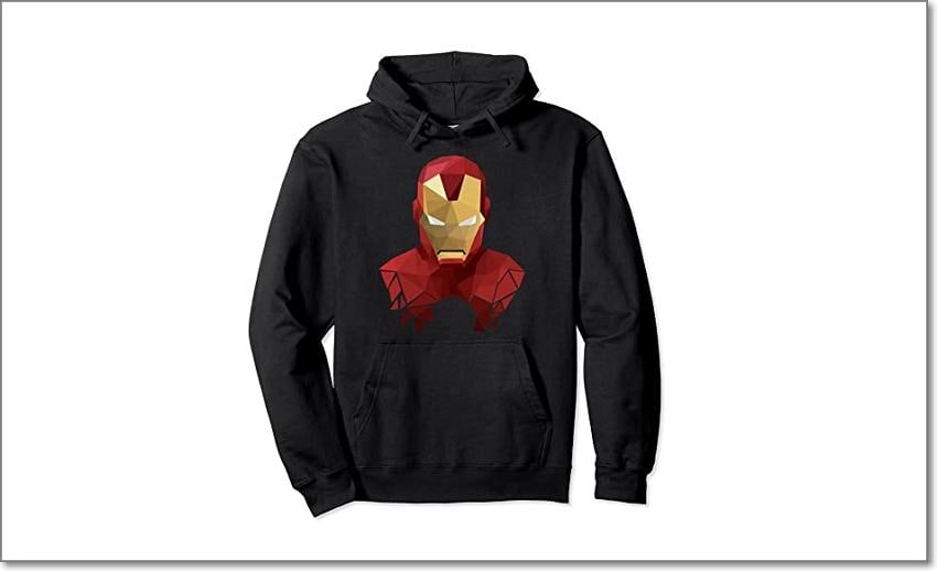 easter gift Iron Man graphic hoodie