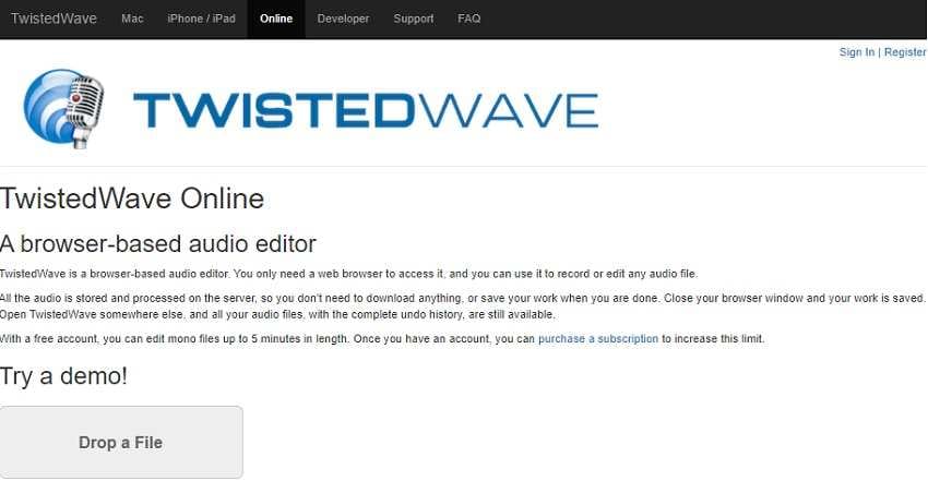 TwistedWave Online