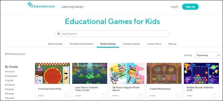 Top 10 Best Educational Games Sites for Students [Online for Free]