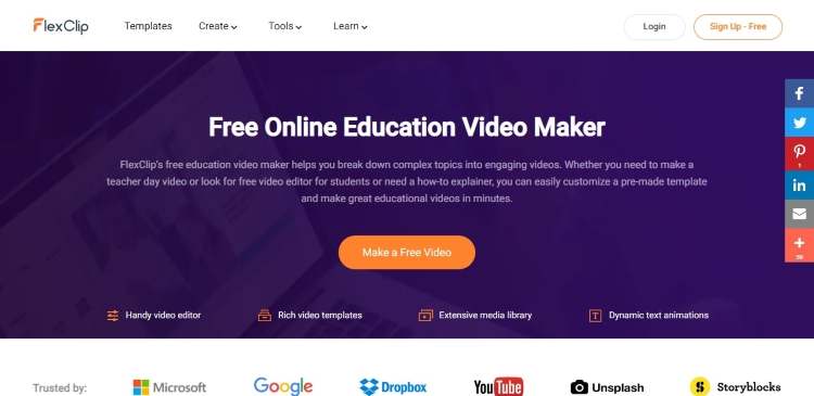 educational video maker free