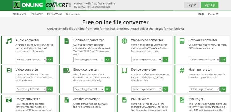 online convert online education software