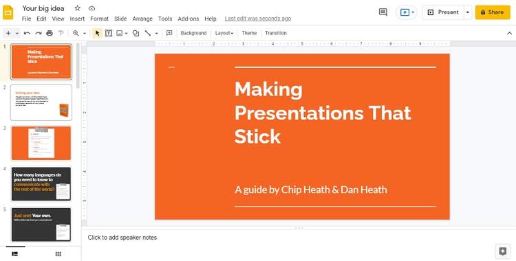 Google Slides Templates