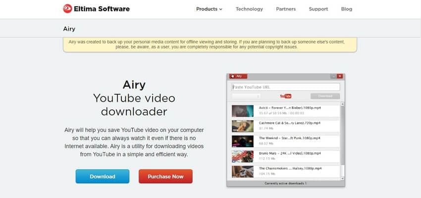 4k video downloader - Airy