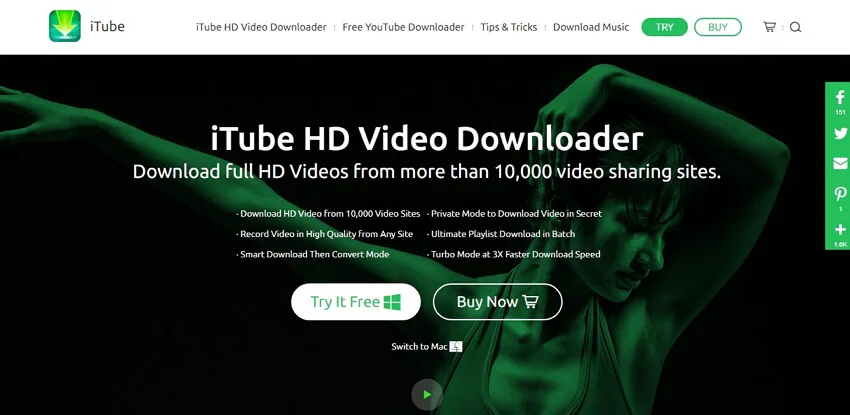 Downloader di video 4k - iTube