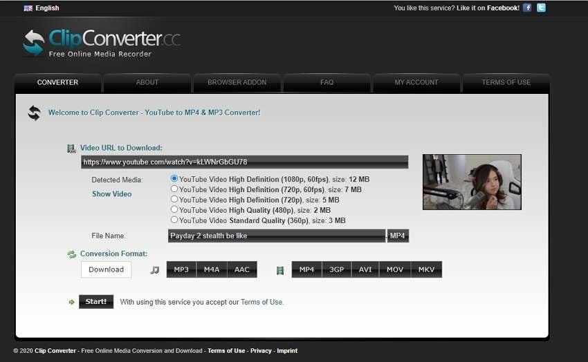1080p converter online free - Clip Converter