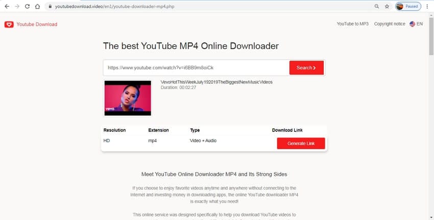 youtube to mp4 4k online