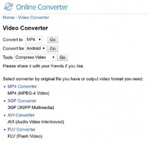 convert WAVI to FLV by Online Converter