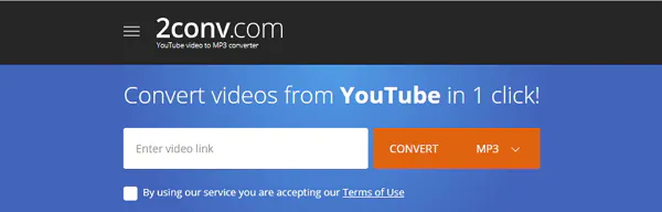 convert youtuve to avi by 2Comv.com