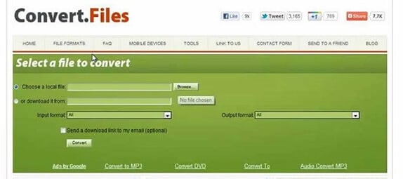 convert AVI to MPEG-4 by Online Video Converter to MPEG-4