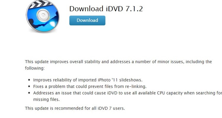 Idvd software para grabar CD de audio
