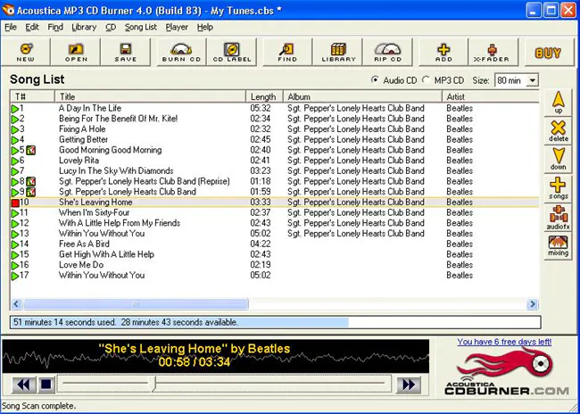 el mejor software para grabar mp3