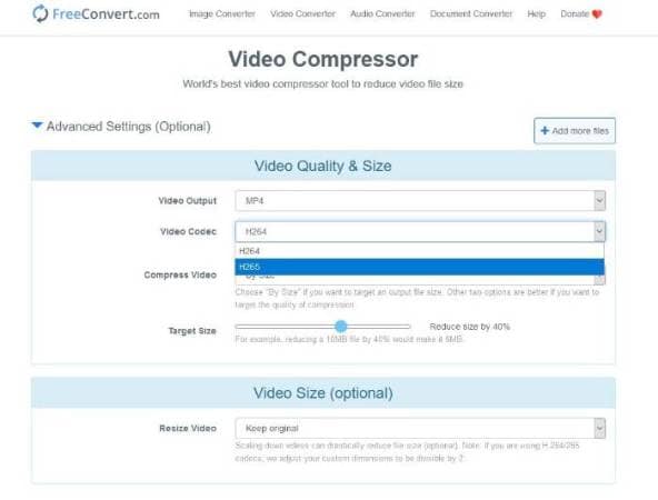 compress video online