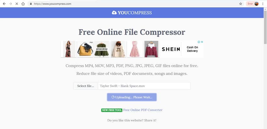 compressore mov - YouCompress