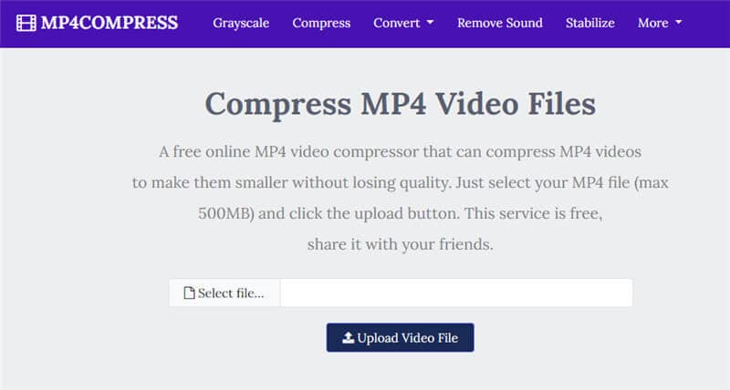 Mp4Compress Makes MP4 Files Smaller