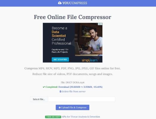 free video compressor