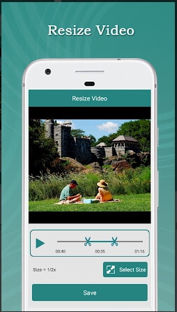 other video resizer tools - resize video Android