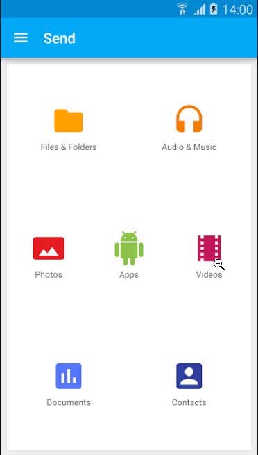 send large files Android - SuperBeam