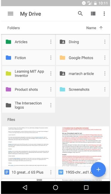 send large files with WhatsApp alternative - Google Drive