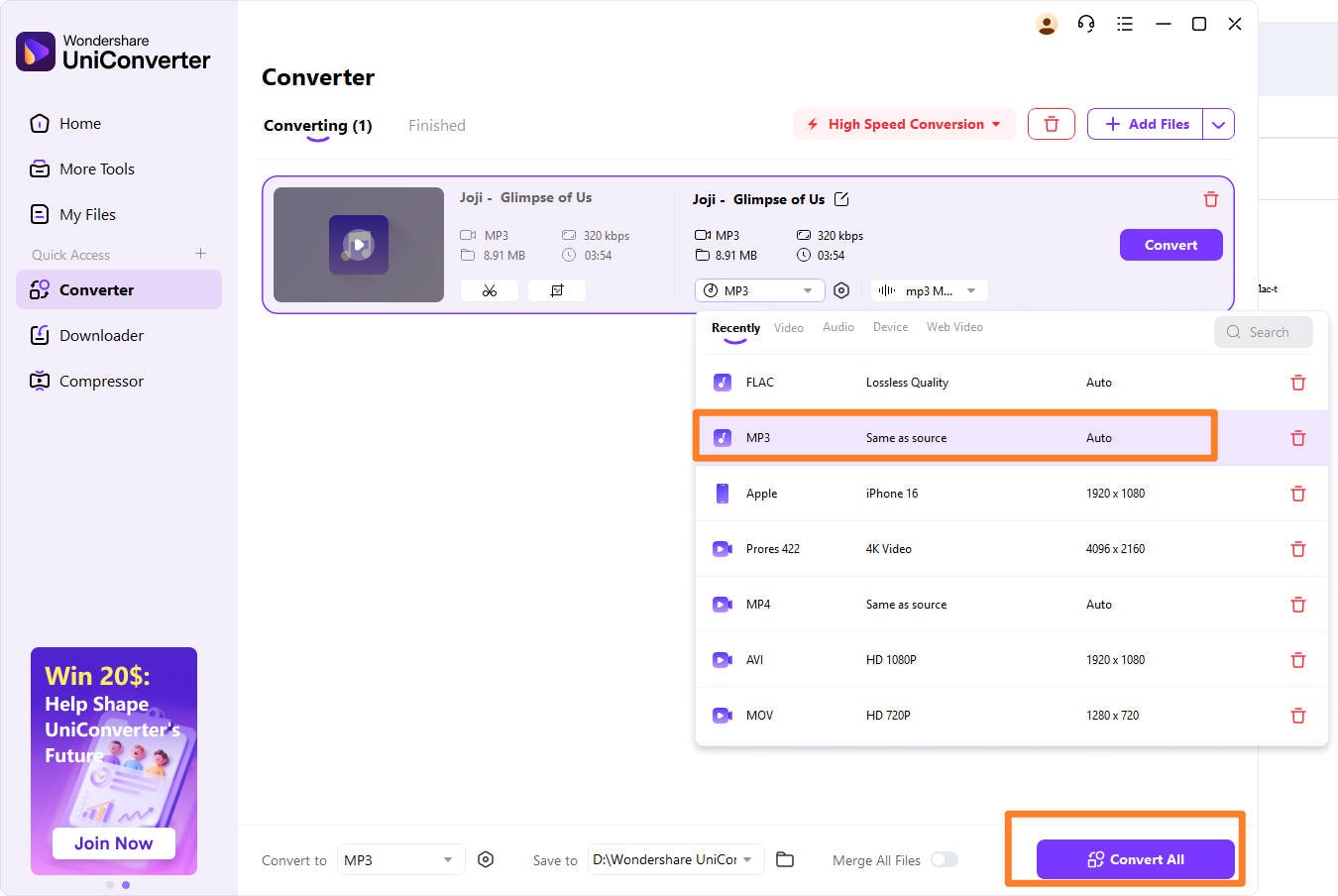 convert-flac-to-mp3