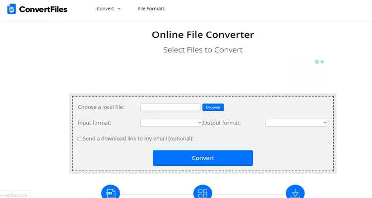 Alternative CloudConvert online - ConvertFiles