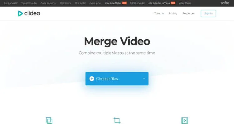 Modi gratuiti per combinare file -Clideo