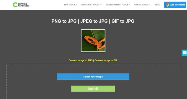 cambias tus Imágenes a JPEG de forma online-Counting Characters