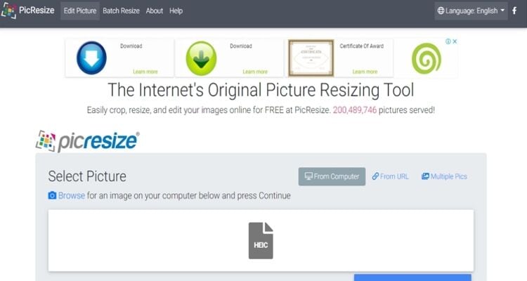best picture size converter-PicResize