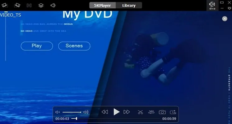 .ts video file player for android