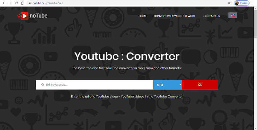 Convertisseur en ligne- noTube