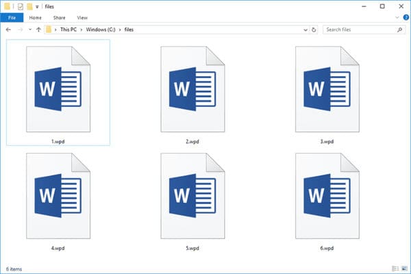 how to open wpd file