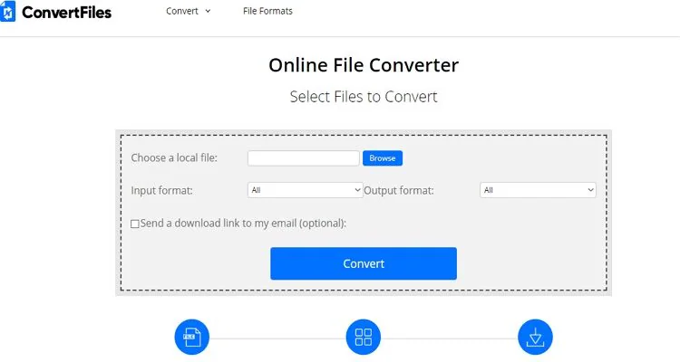 Alternatives en ligne à Zamzar -ConvertFiles