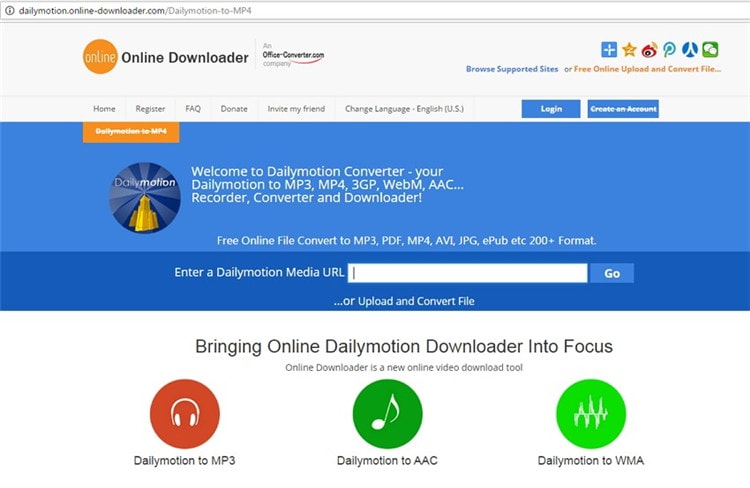 dailymotion online downloader
