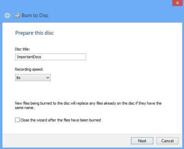 How to Burn Photos to DVD on Windows 8 - Burning Photos to DVD