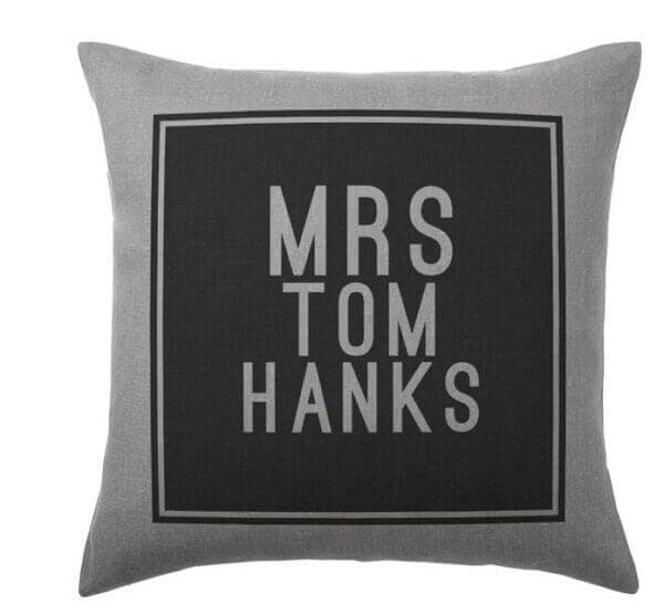 Cool Gifts for A Movie Buff-Tom Hanks Pillow Cushion