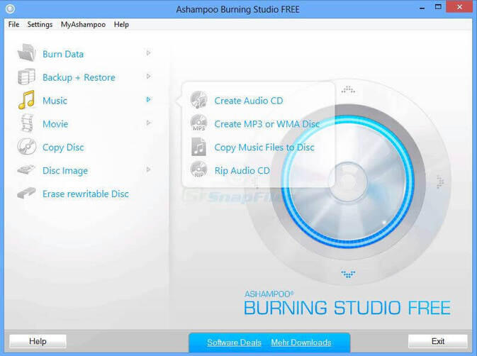 DVD Burning Software - Ashampoo Burning Studio
