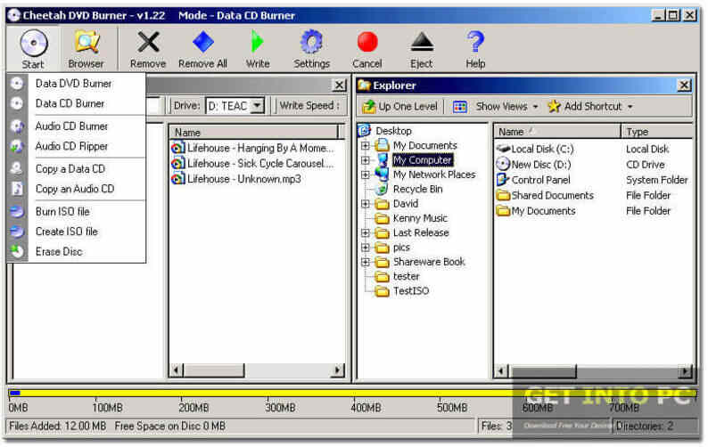 Top 3 DVD Burning Software for Windows 7 & Windows XP - Cheetah DVD Burner