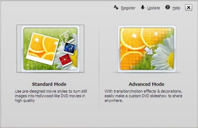 Make a Slideshow with DVD Slideshow Builder Deluxe - Step 1