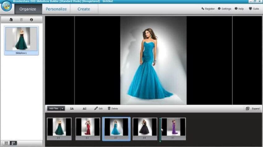 Make a Slideshow with DVD Slideshow Builder Deluxe - Step 3