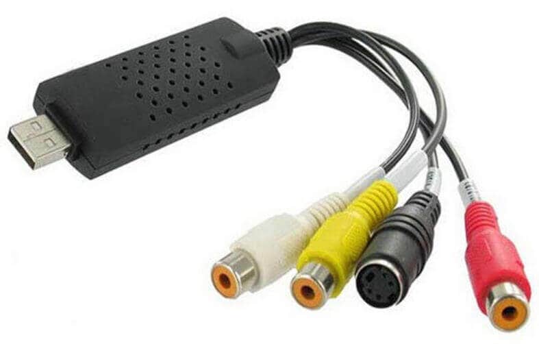 21-pin SCART cable for Converting VHS to MP4 on Mac and Windows