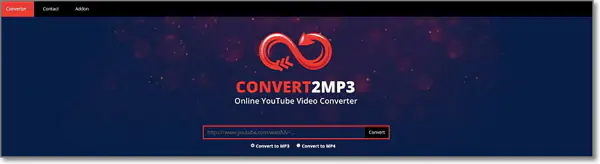 convertisseur flv en ligne-convert2mp3