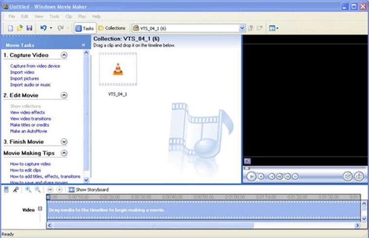 kodek flv Windows Movie Maker vista