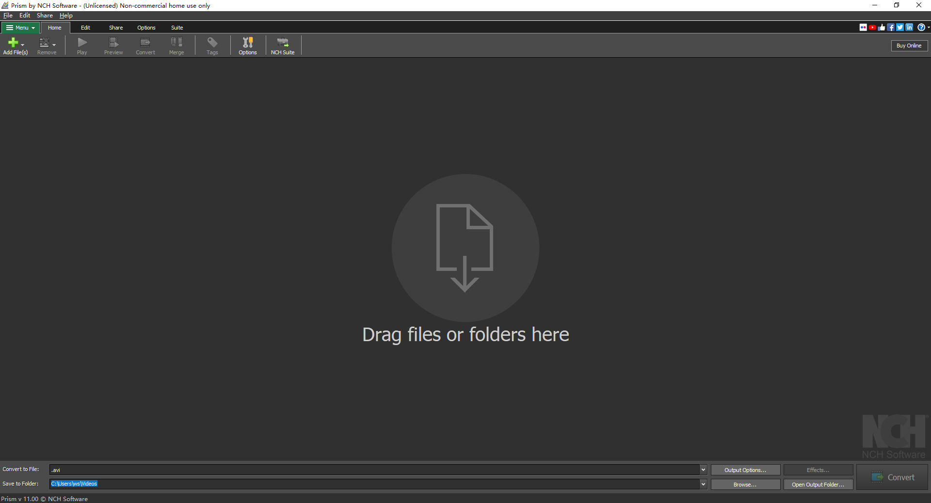 free video converter Prism