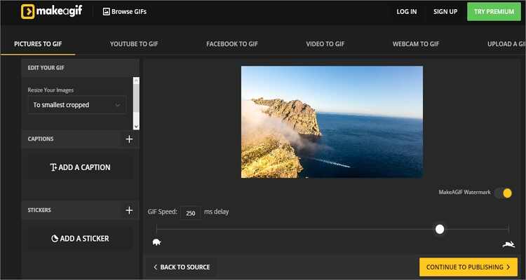  Méthodes gratuites et en ligne pour créer votre propre GIF-Makeagif