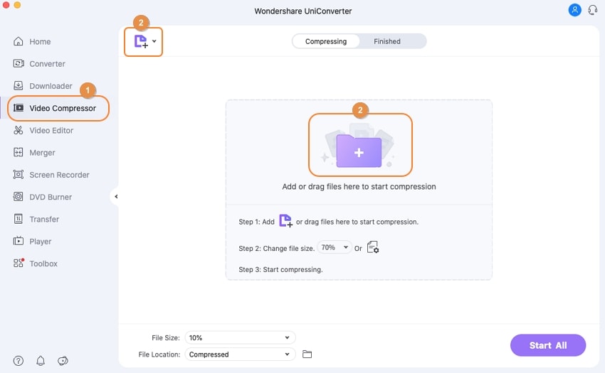 compressing files on mac