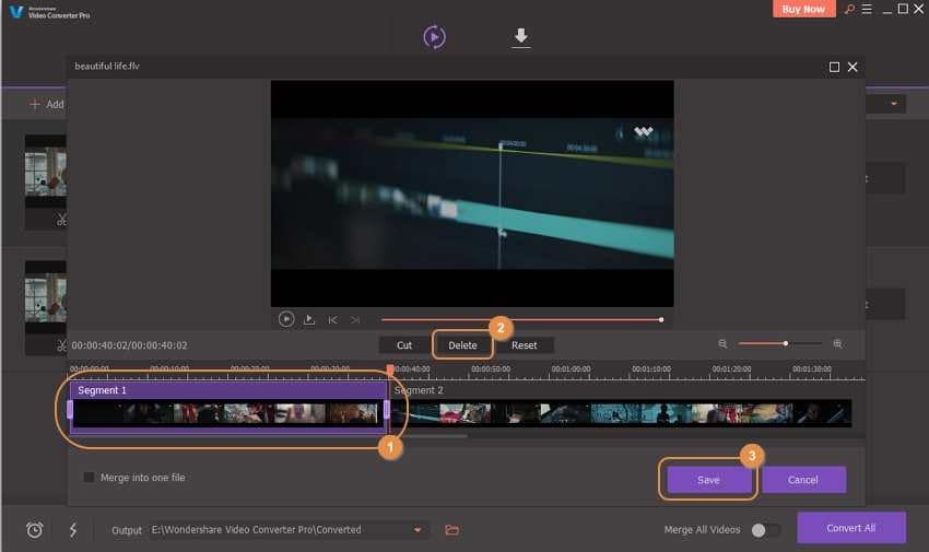 trim the beginning/end part of the video - how to edit video